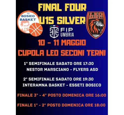 FINAL FOUR U15 SILVER FINAL FOUR U15 SILVER