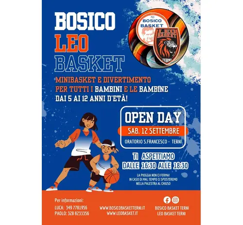 OPEN DAY MINIBASKET