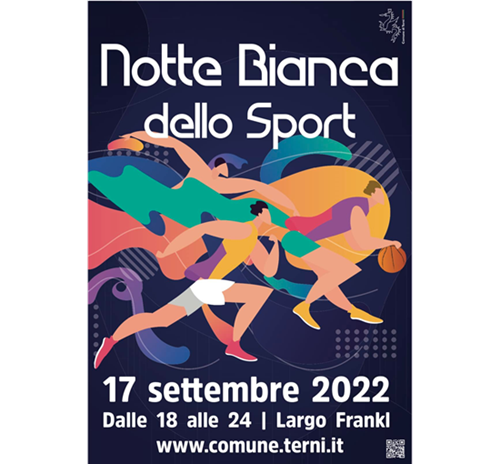 Notte Bianca, la grande famiglia dello sport si riunisce in Largo Frankl