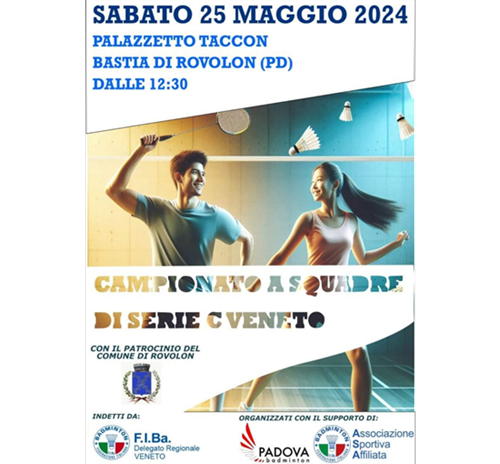 CAMPIONATI A SQUADRE SERIE C  - 25 MAGGIO 2024