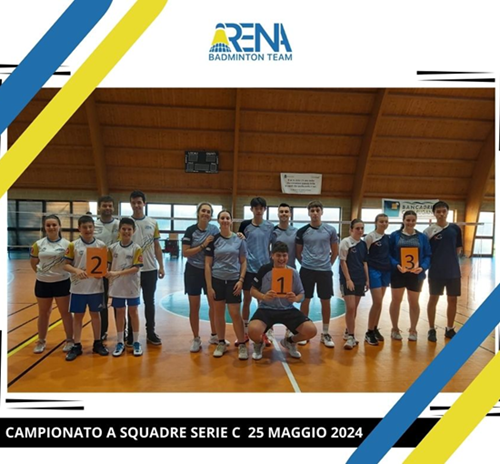 CAMPIONATI A SQUADRE SERIE C  - 25 MAGGIO 2024