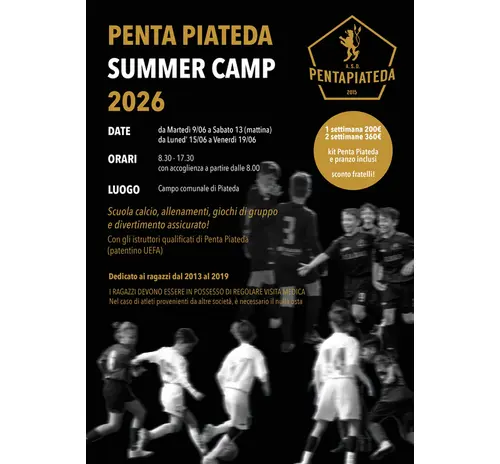SUMMER CAMP 2026