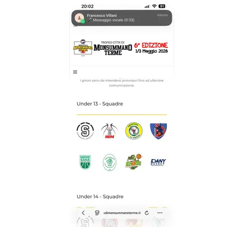 TROFEO CITTA' DI MONSUMMANO TERME