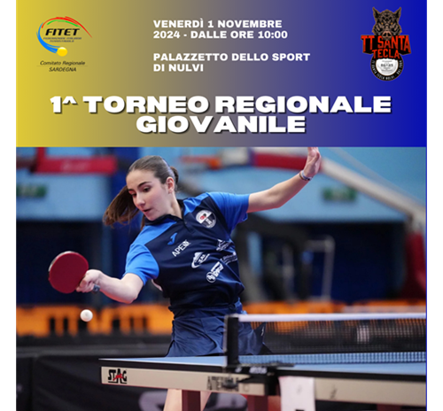 1^ TORNEO REGIONALE GIOVANILE