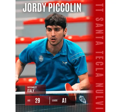 IL SANTA TECLA ACCOGLIE JORDY PICCOLIN