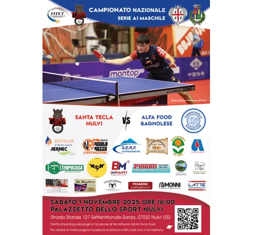 SERIE A1: SANTA TECLA NULVI VS. ALFA FOOD BAGNOLESE