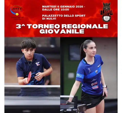 3^ TORNEO REGIONALE GIOVANILE