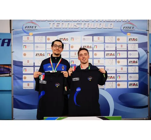 COSTANTINO CAPPUCCIO CAMPIONE ITALIANO NEL DOPPIO MASCHILE UNDER 21