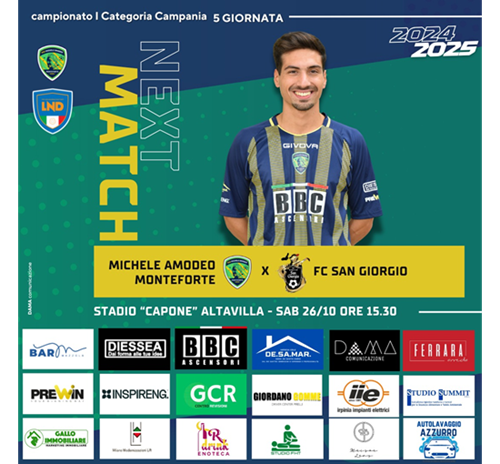 Prima Categoria 5^Giornata