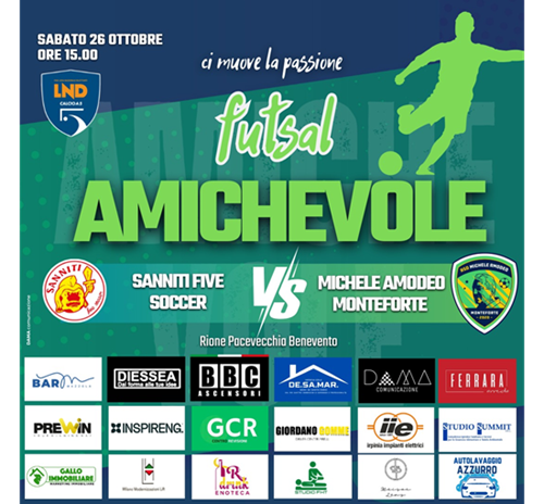 Amichevole futsal