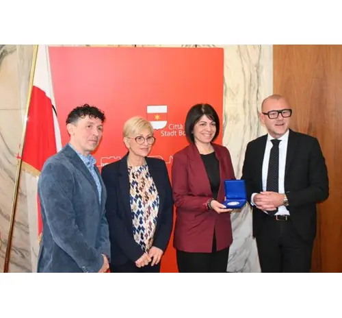 Alester premiata dal Comune di Bolzano dopo il titolo mondiale
