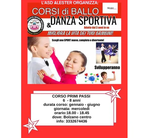 CORSO DI DANZA LATINO-AMERICANA PER BAMBINI