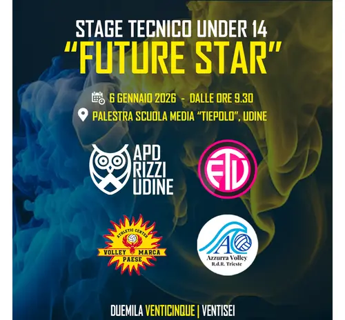 🟡🔵 STAGE TECNICO "FUTURE STAR" UNDER 14 🟡🔵