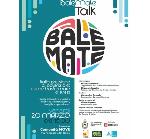 🟡🔵 PROGETTO “BALE MATE 2026” 🟡🔵