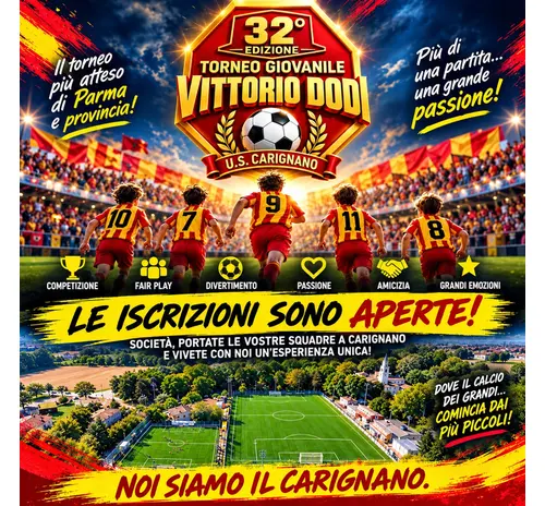 32° TORNEO GIOVANILE MEMORIAL VITTORIO DODI - IL TORNEO DEI TORNEI