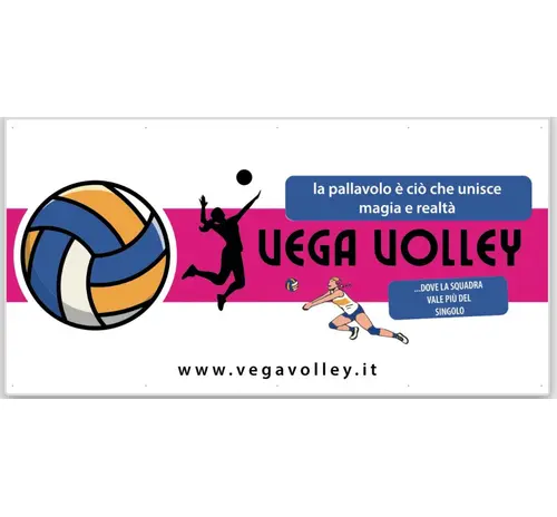 STRISCIONI VEGA VOLLEY MOTIVAZIONALI