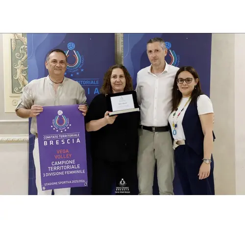PREMIAZIONE FIPAV SECONDA DIV. FEMM. CAMPIONESSE TERRITORIALI