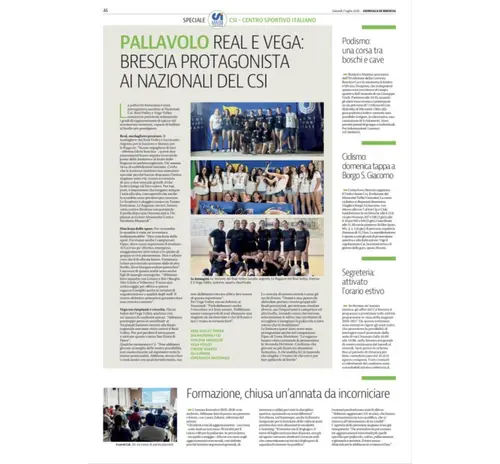 GIORNALE DI BRESCIA U18 FINALI NAZIONALI