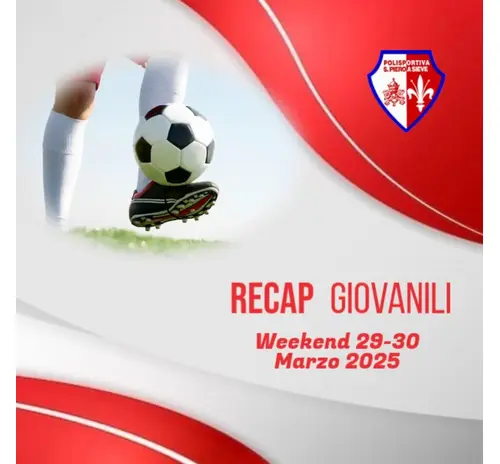 Recap Giovanili we 29-30 Marzo