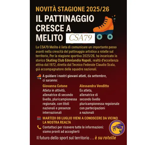 Il pattinaggio cresce a Melito