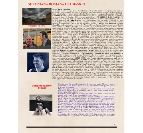 CORRIERE DEL BASKET N 4
