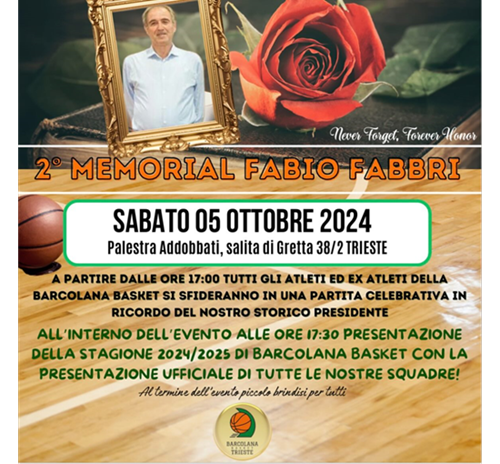 2° Memorial Fabio Fabbri