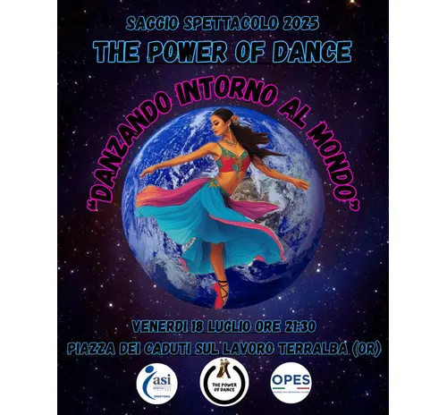 Saggio-Spettacolo Stagione Sportiva 2024/2025 – “Danzando per il Mondo” 🌍