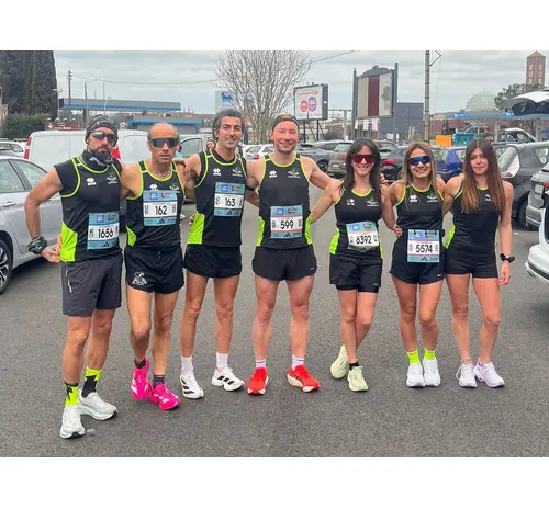 Academy Atletica Abruzzo protagonista con gli atleti Master alla RomaOstia Half Marathon