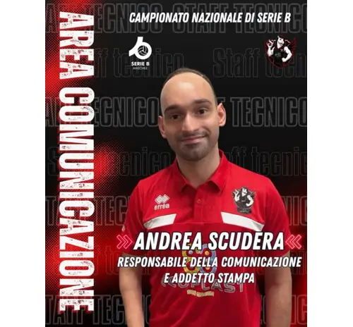 📣 UFFICIALE: Andrea Scudera guida la comunicazione dell'Ecoplast Volley! ⚫️🔴