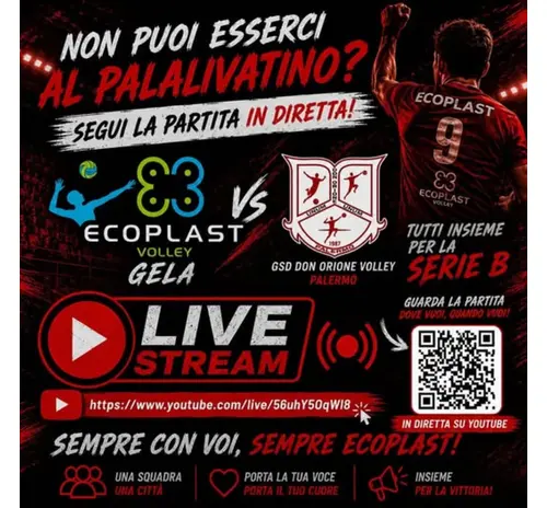 🏐 MATCH DAY: SEGUI LA SFIDA IN DIRETTA! 📺