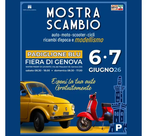 PRESENTI ALLA 2° MOSTRA SCAMBIO DI GENOVA