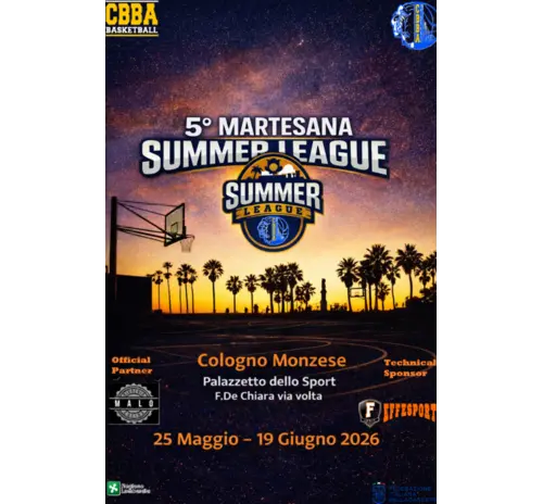MARTESANA SUMMER LEAGUE!