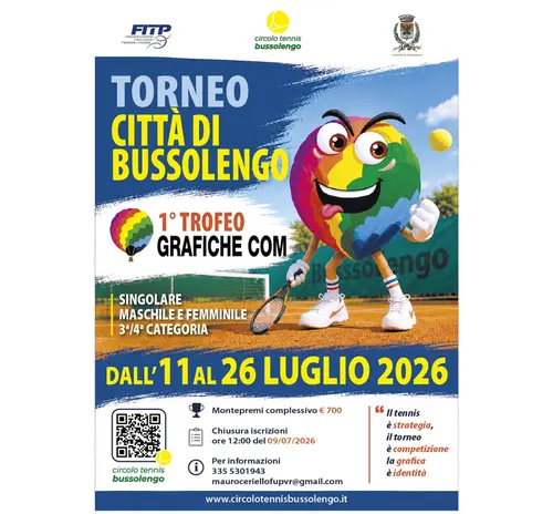 Torneo 3° cat M - F  dal11-26 luglio 2026