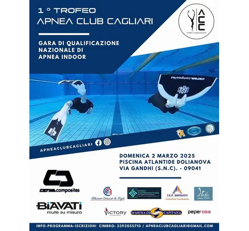 ASD Passione Apnea Olbia  al 1°Trofeo Apnea Club Cagliari