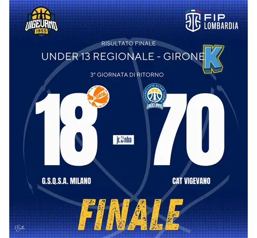 CAMPIONATO UNDER 13 REGIONALE