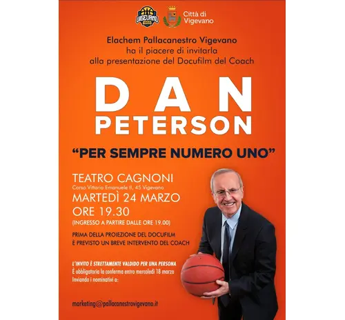 DAN PETERSON - PER SEMPRE NUMERO UNO