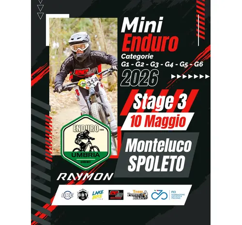 Round #3 MONTELUCO SPOLETO - MINIENDURO INFORMAZIONI GENERALI