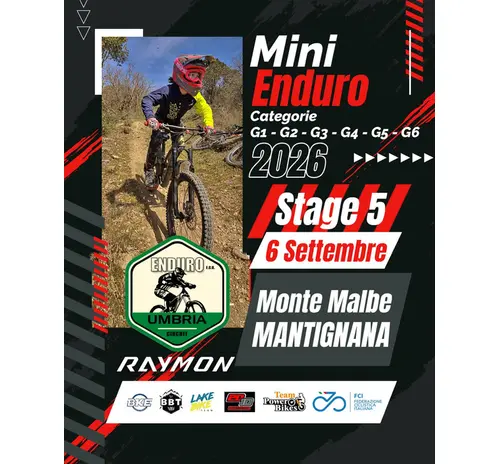 Round #5 MANTIGNANA MONTE MALBE MINIENDURO - INFORMAZIONI GENERALI