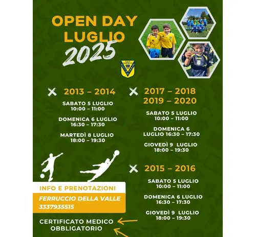 Open Day Calcio GSO Castello Cantù Luglio 2025 | Prove Gratuite per Bambini