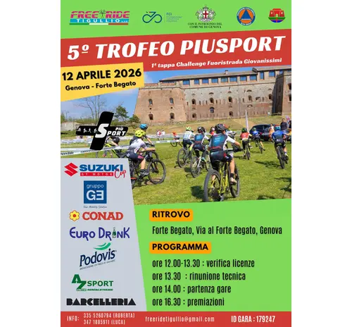 5º TROFEO PIUSPORT 🏆 - Forte Begato, Genova