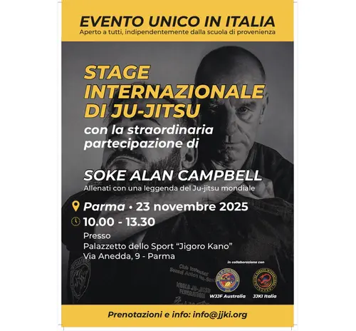 🥋 STAGE STRAORDINARIO DI JU JITSU 🥋