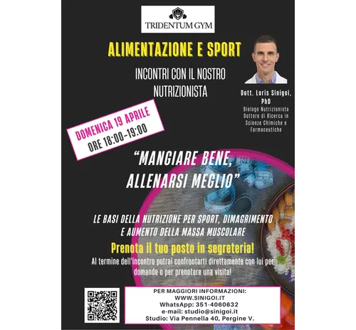 SEMINARIO SULLA NUTRIZIONE SPORTIVA 🍏🏋️‍♀️3 giornata