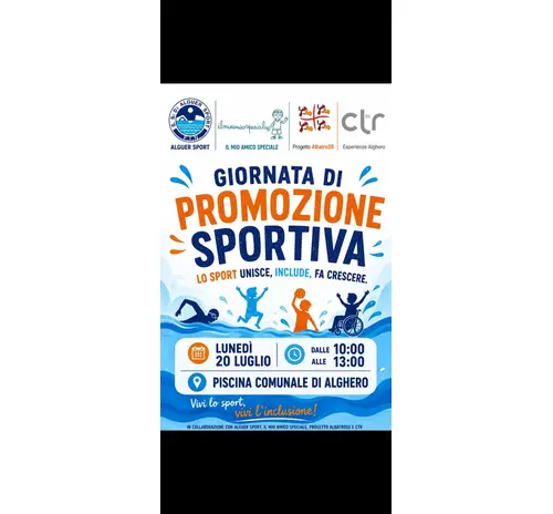 Giornata di promozione Sportiva nella piscina comunale