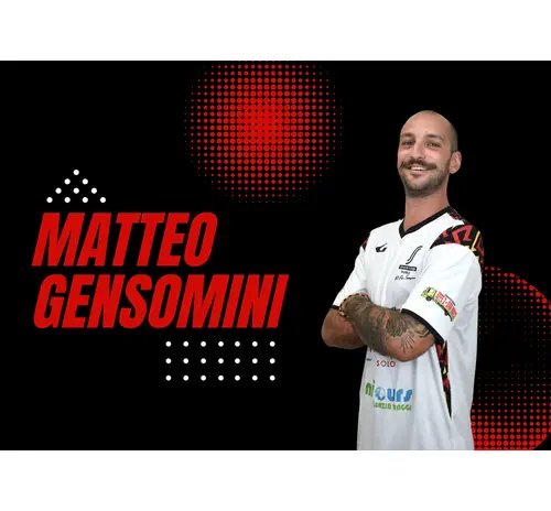 MATTEO GENSOMINI C'È! IL JOLLY DELLO SPORTING CONTINUA LA SUA AVVENTURA CON NOI!