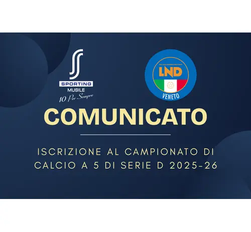 ISCRIZIONE OK: SPORTING MUSILE REGOLARMENTE AI NASTRI DI PARTENZA DELLA SERIE D!
