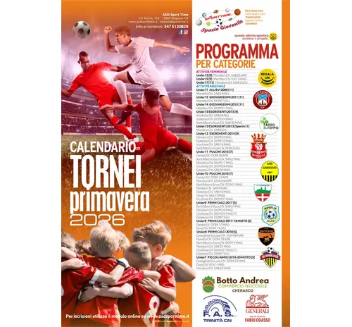 Tornei Giovanili 2026