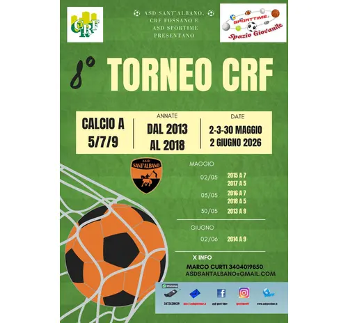 SANT'ALBANO STURA - 7° Trofeo CRF