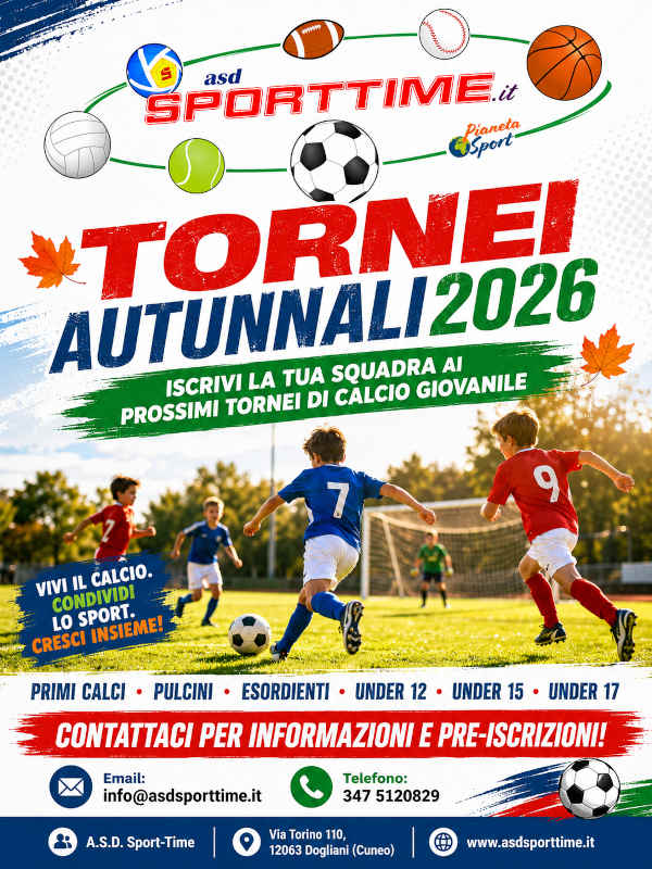 Tornei Autunnali 2026