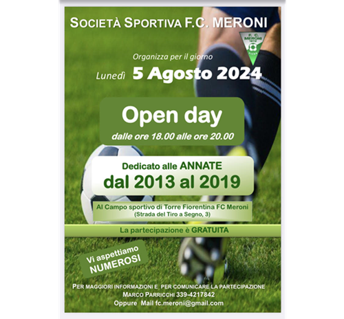 OPEN DAY
