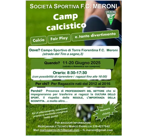 CAMP CALCICISTICO